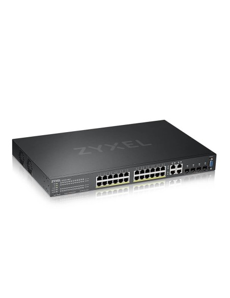Zyxel GS2220-28HP-EU0101F switch Gestionado L2 Gigabit Ethernet (10 100 1000) Energía sobre Ethernet (PoE) Negro Zyxel GS2220-28HP-EU0101F switch Gestionado L2 Gigabit Ethernet (10 100 1000) Energía sobre Ethernet (PoE) Negro