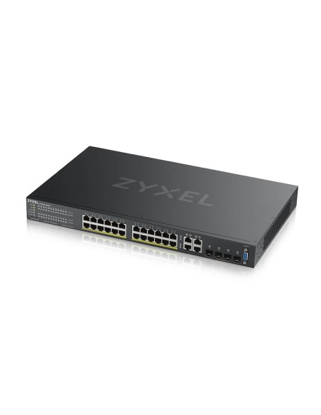 Zyxel GS2220-28HP-EU0101F switch Gestionado L2 Gigabit Ethernet (10 100 1000) Energía sobre Ethernet (PoE) Negro Zyxel GS2220-28HP-EU0101F switch Gestionado L2 Gigabit Ethernet (10 100 1000) Energía sobre Ethernet (PoE) Negro