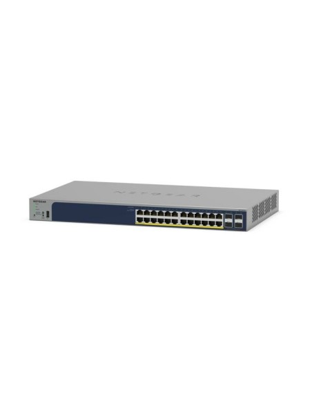NETGEAR GS728TPP Gestionado L2 L3 L4 Gigabit Ethernet (10 100 1000) Energía sobre Ethernet (PoE) Gris NETGEAR GS728TPP Gestionado L2 L3 L4 Gigabit Ethernet (10 100 1000) Energía sobre Ethernet (PoE) Gris