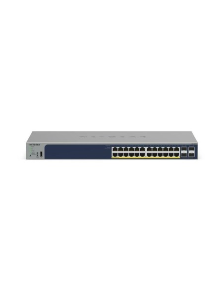 NETGEAR GS728TPP Gestionado L2 L3 L4 Gigabit Ethernet (10 100 1000) Energía sobre Ethernet (PoE) Gris NETGEAR GS728TPP Gestionado L2 L3 L4 Gigabit Ethernet (10 100 1000) Energía sobre Ethernet (PoE) Gris