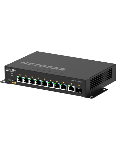 NETGEAR GSM4210PD-100EUS switch Gestionado L2 L3 Gigabit Ethernet (10 100 1000) Energía sobre Ethernet (PoE) Negro NETGEAR GSM4210PD-100EUS switch Gestionado L2 L3 Gigabit Ethernet (10 100 1000) Energía sobre Ethernet (PoE) Negro