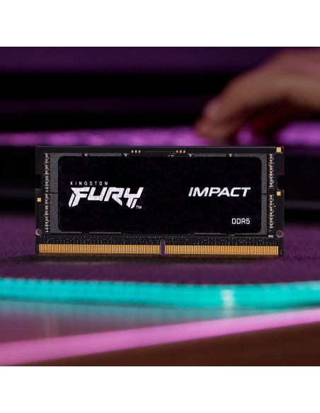 Kingston Technology FURY 32 GB 5600 MT s DDR5 CL40 SODIMM Impact PnP Kingston Technology FURY 32 GB 5600 MT s DDR5 CL40 SODIMM Impact PnP