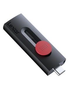 Lexar JumpDrive Dual Drive D300 unidad flash USB 256 GB USB Type-A   USB Type-C 3.2 Gen 1 (3.1 Gen 1) Negro