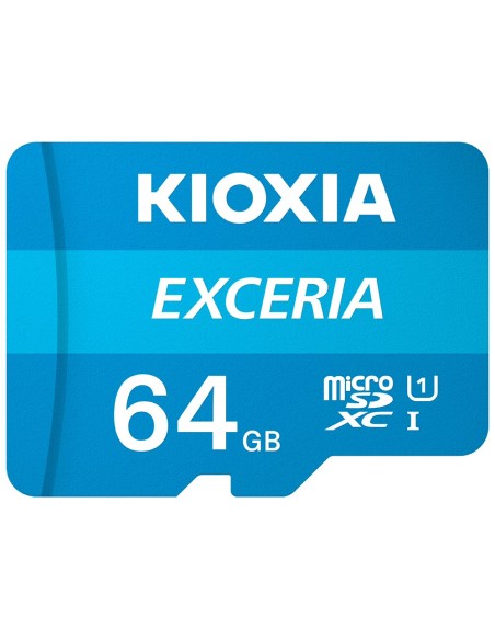 Kioxia Exceria 64 GB MicroSDXC UHS-I Clase 10 Kioxia Exceria 64 GB MicroSDXC UHS-I Clase 10