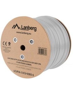 Lanberg LCUF6L-11CU-0305-S cable de red Gris 305 m Cat6a U FTP (STP) 2