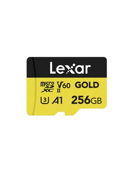 Lexar Professional GOLD 256 GB MicroSDXC UHS-II Lexar Professional GOLD 256 GB MicroSDXC UHS-II