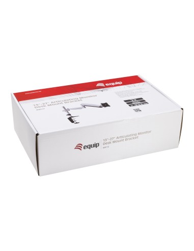 Equip Soporte de escritorio articulado para monitor de 13"-27