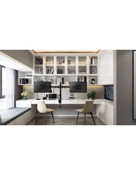 Equip 650152 Soporte articulado de sobremesa para dos monitores de 13"-27