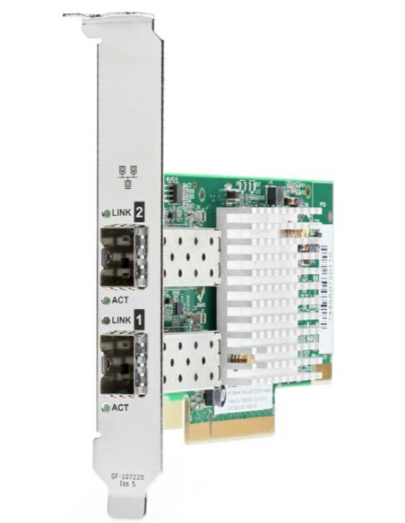 HPE Ethernet 10Gb 2-port 562SFP+ Interno Fibra 20000 Mbit s HPE Ethernet 10Gb 2-port 562SFP+ Interno Fibra 20000 Mbit s