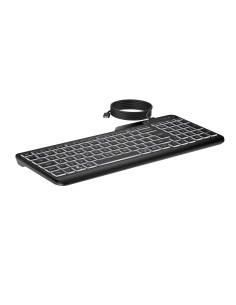 HP Teclado con cable 400 retroiluminado 2