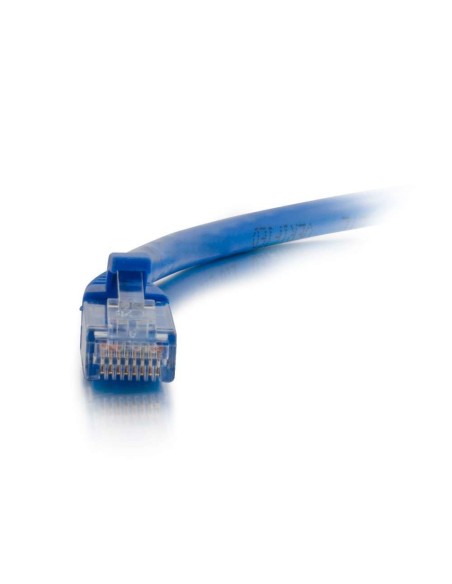 C2G Cable de conexión de red de 2 m Cat5e sin blindaje y con funda (UTP), color azul C2G Cable de conexión de red de 2 m Cat5e sin blindaje y con funda (UTP), color azul