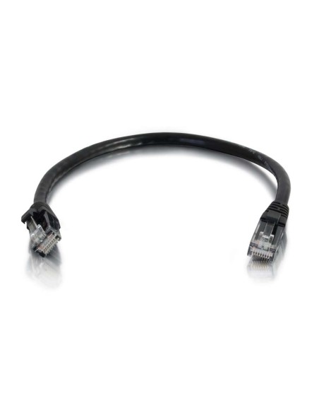 C2G Cable de conexión de red de 1 m Cat5e sin blindaje y con funda (UTP), color negro C2G Cable de conexión de red de 1 m Cat5e sin blindaje y con funda (UTP), color negro