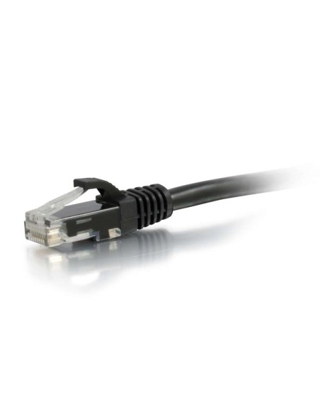 C2G Cable de conexión de red de 1 m Cat5e sin blindaje y con funda (UTP), color negro C2G Cable de conexión de red de 1 m Cat5e sin blindaje y con funda (UTP), color negro