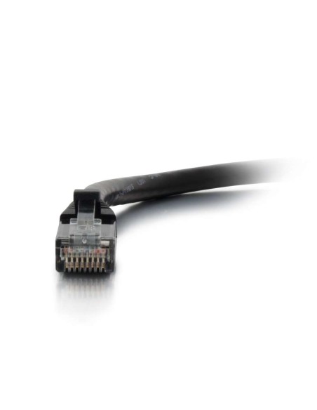 C2G Cable de conexión de red de 1 m Cat5e sin blindaje y con funda (UTP), color negro C2G Cable de conexión de red de 1 m Cat5e sin blindaje y con funda (UTP), color negro