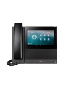 HP Poly Teléfono multimedia empresarial Poly CCX 600 con SIP abierto y habilitado para alimentación a través de Ethernet (PoE)