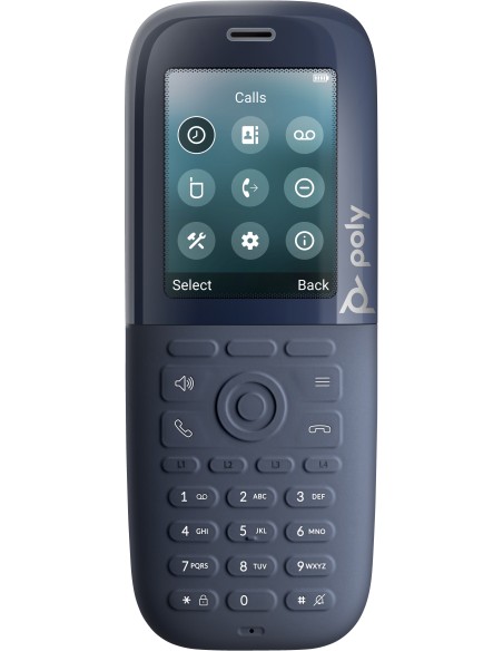 HP Poly Estación base Poly Rove de celda única doble DECT 1880-1900 MHz B2 y kit de terminal para 30 teléfonos HP Poly Estación base Poly Rove de celda única doble DECT 1880-1900 MHz B2 y kit de terminal para 30 teléfonos
