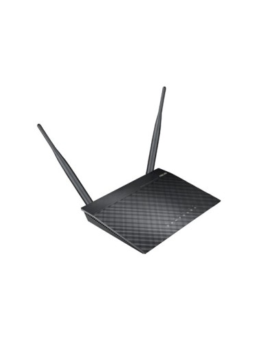 ASUS RT-N12E router inalámbrico Ethernet rápido Negro, Metálico