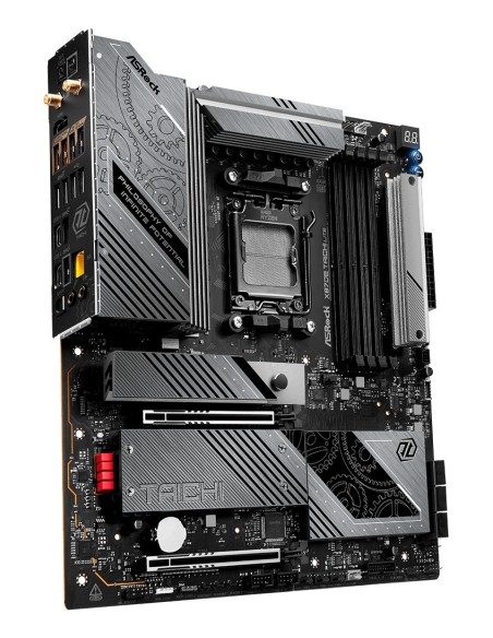 Asrock 90-MXBPA0-A0UAYZ placa base AMD X870 Zócalo AM5 ATX extendida Asrock 90-MXBPA0-A0UAYZ placa base AMD X870 Zócalo AM5 ATX extendida