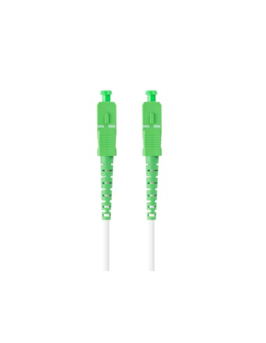Lanberg FO-SASA-SS21-0200-WH Cable de fibra óptica e InfiniBand 20 m SC Blanco