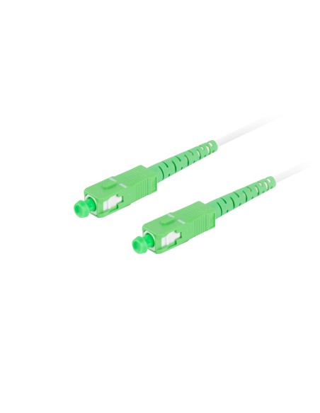 Lanberg FO-SASA-SS21-0200-WH Cable de fibra óptica e InfiniBand 20 m SC Blanco Lanberg FO-SASA-SS21-0200-WH Cable de fibra óptica e InfiniBand 20 m SC Blanco
