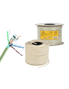 Gembird CAT6 FTP 100m cable de red Gris F UTP (FTP) 2