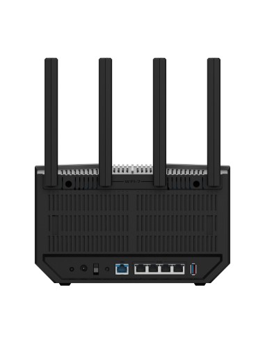 ASUS RT-BE92U router inalámbrico 10 Gigabit Ethernet Tribanda (2.4 GHz   5 GHz   6 GHz) Negro
