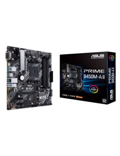 ASUS PRIME B450M-A II AMD B450 Zócalo AM4 micro ATX