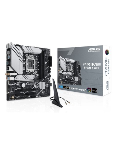 ASUS PRIME B760M-A WIFI Intel B760 LGA 1700 micro ATX ASUS PRIME B760M-A WIFI Intel B760 LGA 1700 micro ATX