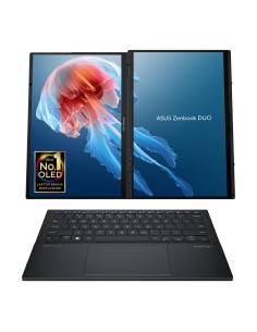 ASUS Zenbook Duo OLED UX8406MA-QL396W - Ordenador Portátil 14" WUXGA (Intel Core Ultra 9 185H, 32GB RAM, 1TB SSD, Arc Graphics, 2