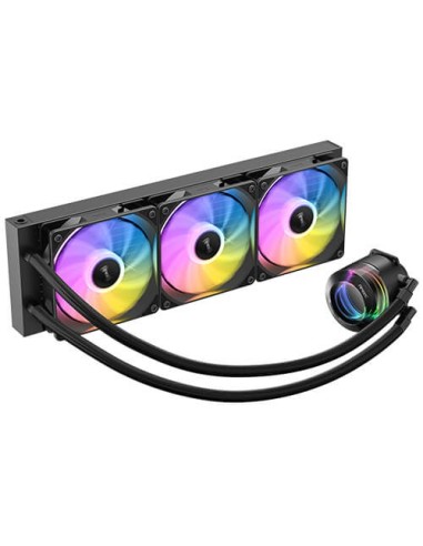 Antec Vortex Lum 360 ARGB Procesador Kit de refrigeración líquida 12 cm Negro