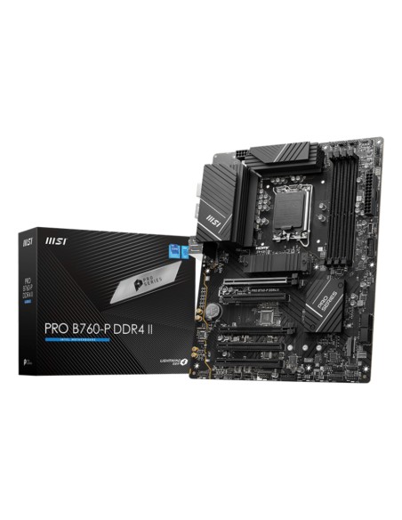 MSI PRO B760-P DDR4 II placa base Intel B760 LGA 1700 ATX