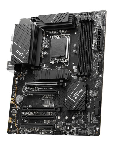 MSI PRO B760-P DDR4 II placa base Intel B760 LGA 1700 ATX