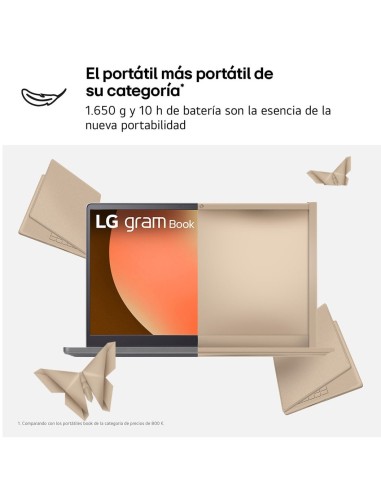 LG Gram 15UD50T Intel® Core™ i5 i5-1334U Portátil 38,1 cm (15") Full HD 16 GB 512 GB SSD Wi-Fi 6 (802.11ax) FreeDOS Español