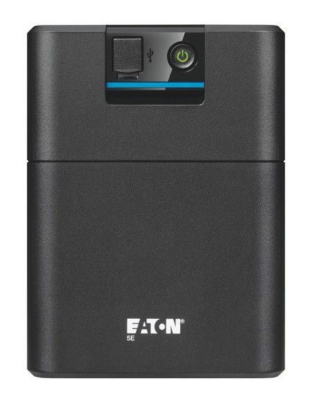 Eaton 5E Gen2 550 sistema de alimentación ininterrumpida (UPS) Línea interactiva 0,55 kVA 300 W 4 salidas AC Eaton 5E Gen2 550 sistema de alimentación ininterrumpida (UPS) Línea interactiva 0,55 kVA 300 W 4 salidas AC