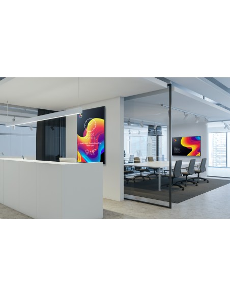 Sharp PN-ME982 Pantalla plana para señalización digital 2,49 m (98") LED 450 cd   m² 4K Ultra HD Negro Android Sharp PN-ME982 Pantalla plana para señalización digital 2,49 m (98") LED 450 cd   m² 4K Ultra HD Negro Android