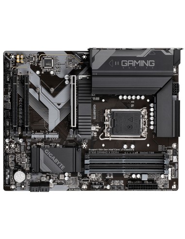 GIGABYTE B760 GAMING X placa base DDR4 - Soporta CPUs Intel Core de 14ª generación, VRM digital de 8+1+1 fases, hasta 5333MHz