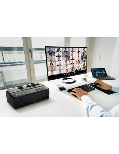 APC BV800I-GR sistema de alimentación ininterrumpida (UPS) Línea interactiva 0,8 kVA 450 W 4 salidas AC