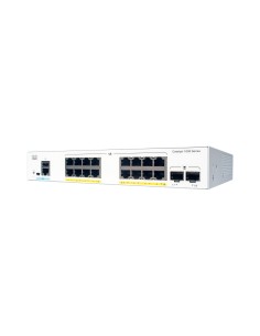 Cisco Catalyst C1000-16FP-2G-L switch Gestionado L2 Gigabit Ethernet (10 100 1000) Energía sobre Ethernet (PoE) Gris