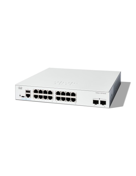 Cisco C1200-16T-2G switch Gestionado L2 L3 Gigabit Ethernet (10 100 1000) Blanco
