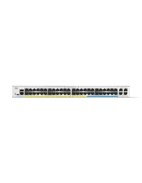 Cisco Catalyst C1300-48MGP-4X switch Gestionado L2 L3 Gigabit Ethernet (10 100 1000) Energía sobre Ethernet (PoE) Gris Cisco Catalyst C1300-48MGP-4X switch Gestionado L2 L3 Gigabit Ethernet (10 100 1000) Energía sobre Ethernet (PoE) Gris