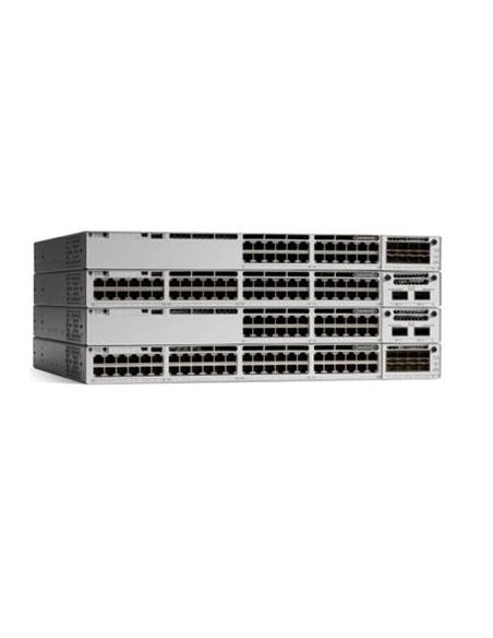 Cisco Catalyst C9300-24T-E switch Gestionado L2 L3 Gigabit Ethernet (10 100 1000) Gris Cisco Catalyst C9300-24T-E switch Gestionado L2 L3 Gigabit Ethernet (10 100 1000) Gris