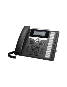 Cisco 7861 teléfono IP Negro, Plata 16 líneas LCD
