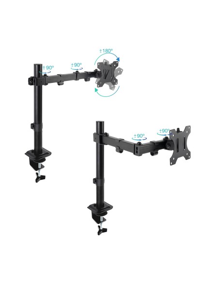 TooQ Soporte de Mesa para Pantalla 17"-32", Negro TooQ Soporte de Mesa para Pantalla 17"-32", Negro