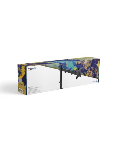 TooQ Soporte de Mesa para Pantalla 17"-32", Negro