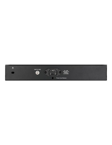 D-Link DGS-1210-08P Gestionado L2 Gigabit Ethernet (10 100 1000) Energía sobre Ethernet (PoE) Negro