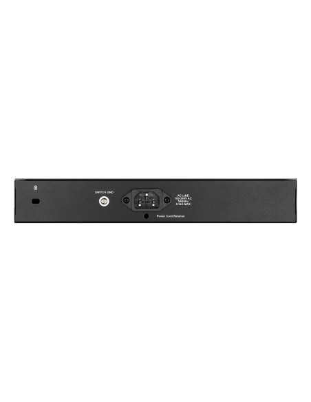 D-Link DGS-1210-08P Gestionado L2 Gigabit Ethernet (10 100 1000) Energía sobre Ethernet (PoE) Negro
