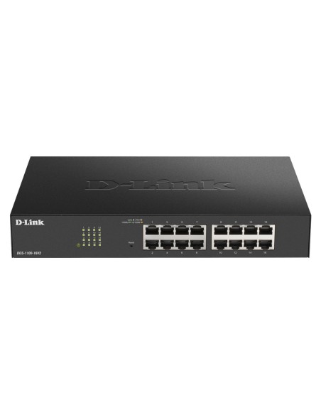 D-Link DGS-1100-16V2 Gestionado L2 Gigabit Ethernet (10 100 1000) Negro D-Link DGS-1100-16V2 Gestionado L2 Gigabit Ethernet (10 100 1000) Negro