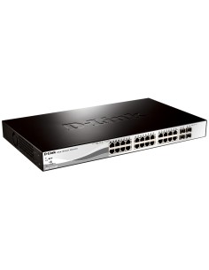 D-Link DGS-1210-28P Gestionado L2 Gigabit Ethernet (10 100 1000) Energía sobre Ethernet (PoE) 1U 2