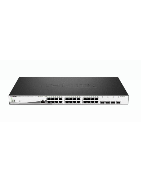 D-Link DGS-1210-28MP E switch Gestionado L2 Gigabit Ethernet (10 100 1000) Energía sobre Ethernet (PoE) 1U Negro, Gris D-Link DGS-1210-28MP E switch Gestionado L2 Gigabit Ethernet (10 100 1000) Energía sobre Ethernet (PoE) 1U Negro, Gris