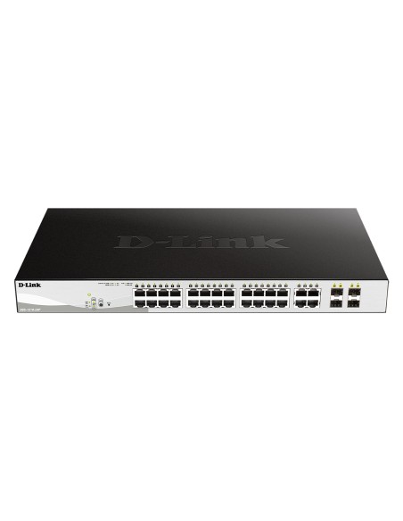 D-Link DGS-1210-24P Gestionado L2 Gigabit Ethernet (10 100 1000) Energía sobre Ethernet (PoE) Negro D-Link DGS-1210-24P Gestionado L2 Gigabit Ethernet (10 100 1000) Energía sobre Ethernet (PoE) Negro